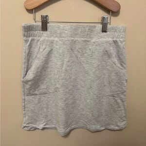 ZYIA Light Gray Mini Skirt
